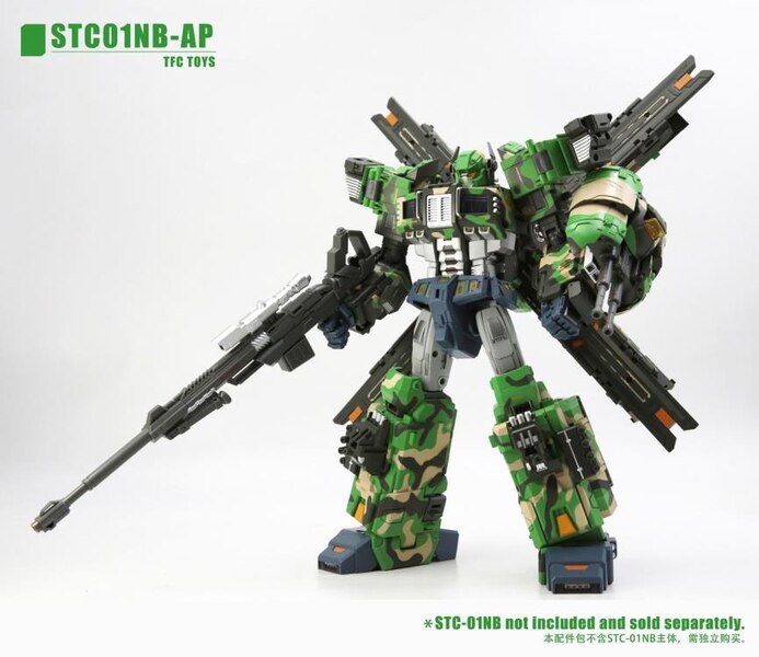 TFC TOYS Supreme Tactical Commander Nuclear Blast STC 01NB AP Upgrade KIt Image  (2 of 13)